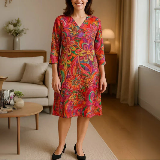 elegantes Freizeitkleid