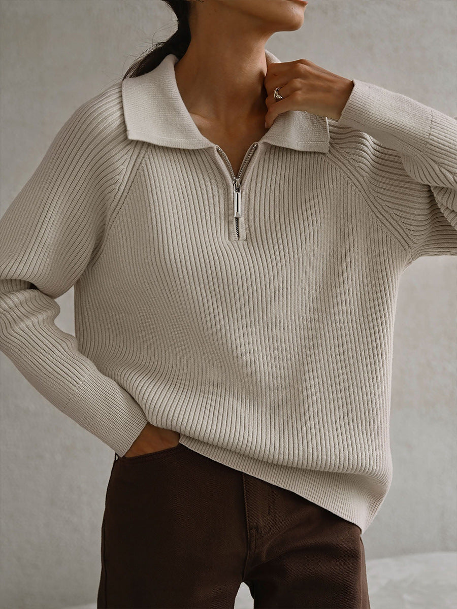 Zeitloser Strickpullover für vielseitige Alltagslooks
