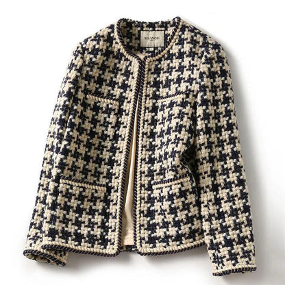 Stilvolle Vintage Tweed Jacke [Letzter Tag Rabatt]