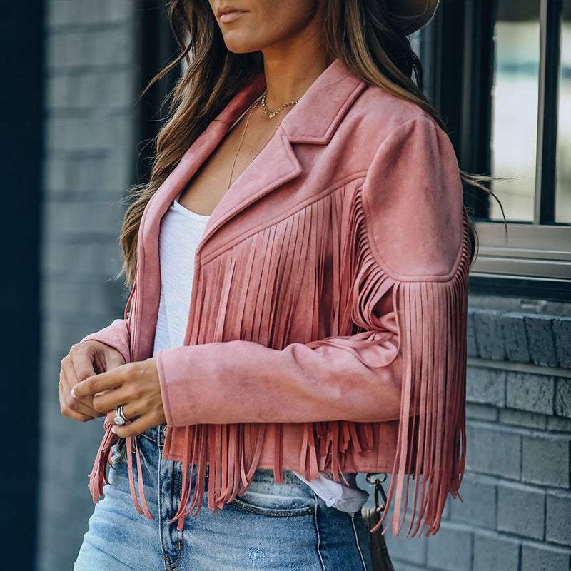Wendbare Crop-Jacke in kurzer Passform für vielseitige Outfits