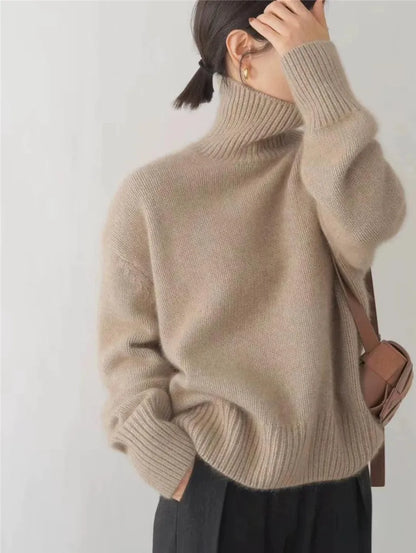 Rollkragenpullover aus Kaschmir