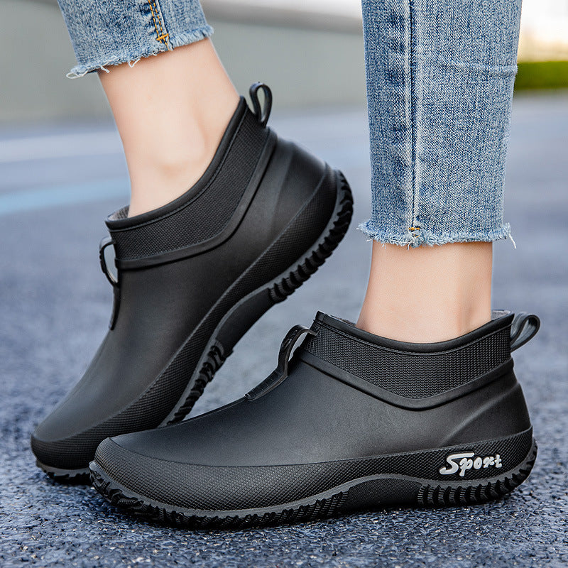 Damen-Gummistiefel in der Seitenansicht
