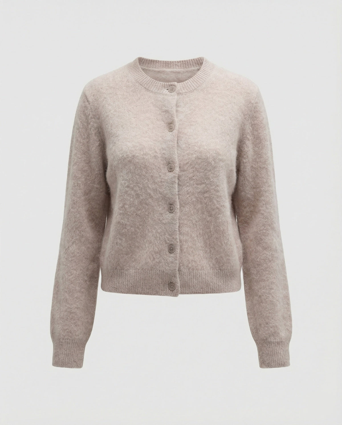 Gebürsteter Kaschmir-Cardigan als stilvolle Ergänzung für Herbstlooks