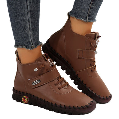 Rutschfeste Sohle der Damen Ankle Boots für sicheren Halt