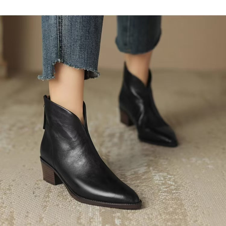 Damen-Spitze-Chelsea-Stiefelette als eleganter Begleiter für Alltag und Büro