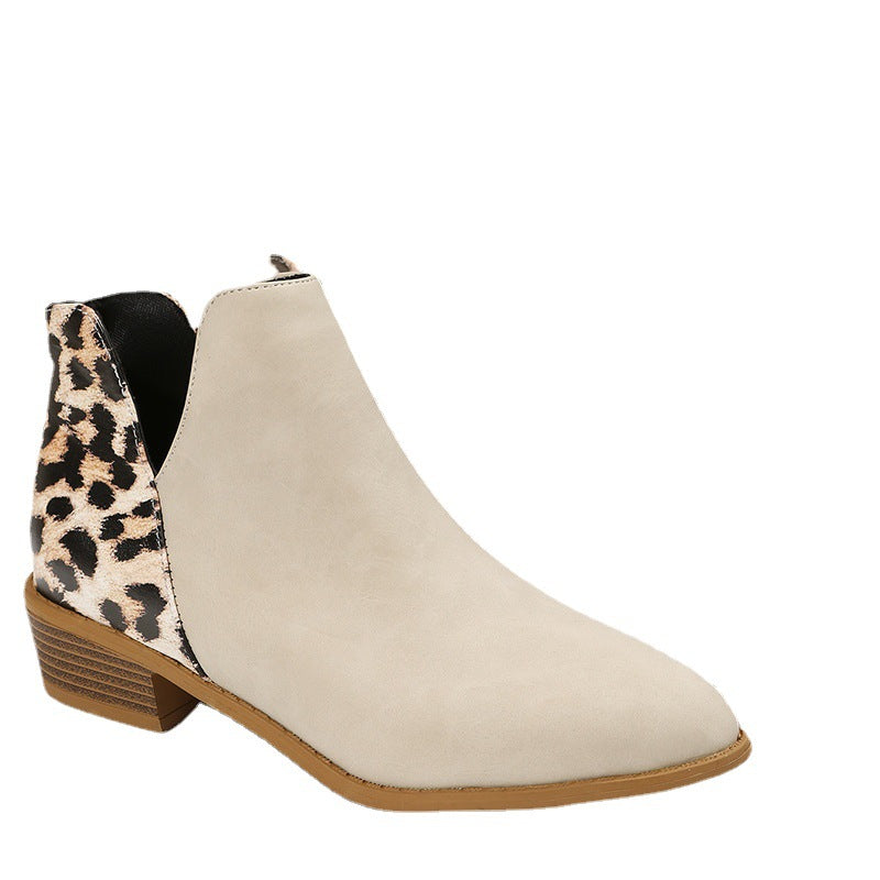 Rückansicht der knöchelhohen Damen Chelsea Boots