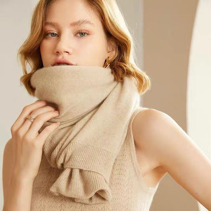 Warmer Merino-Wollschal für Herbst- und Winteroutfits