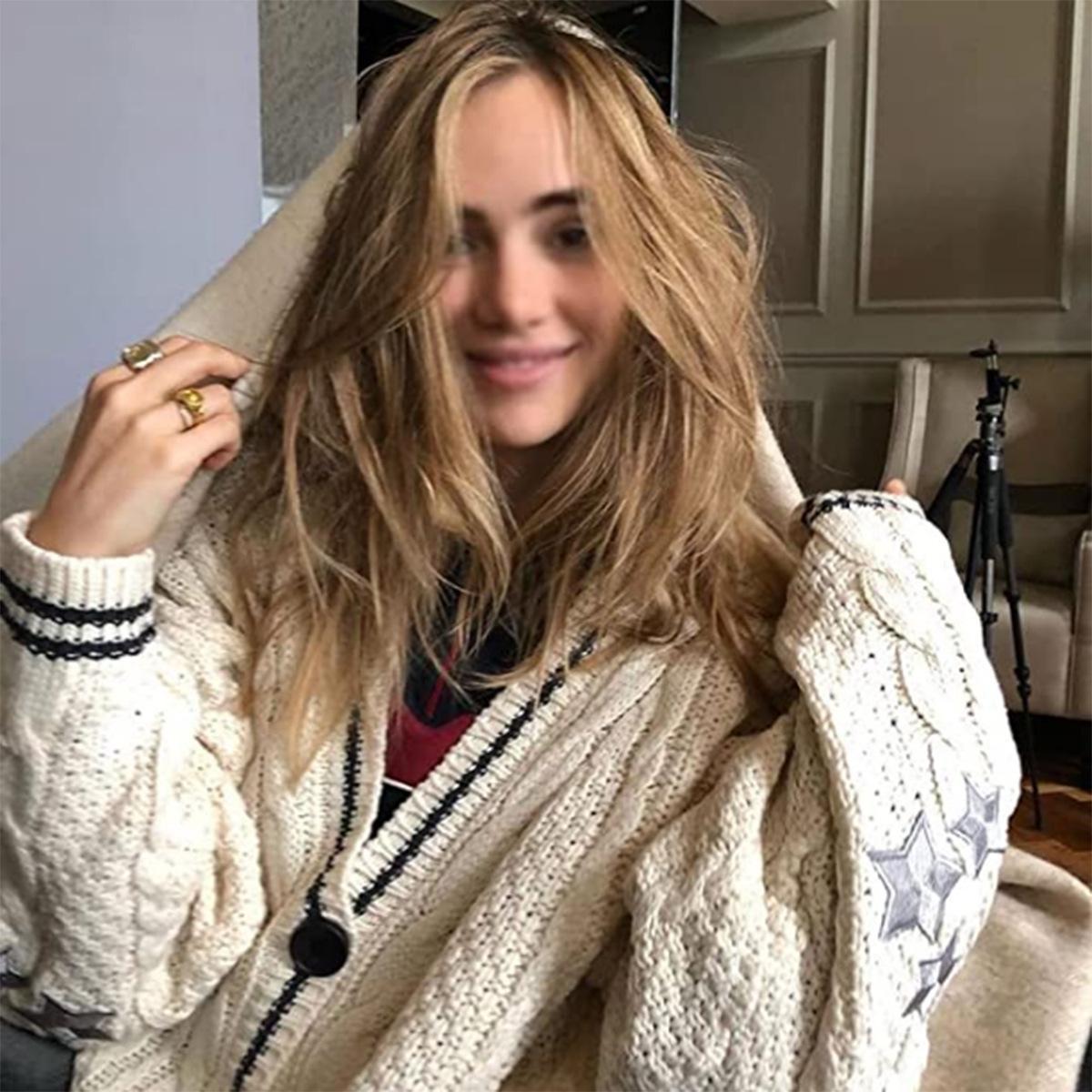 Cardigan mit V-Ausschnitt und durchgehender Knopfleiste