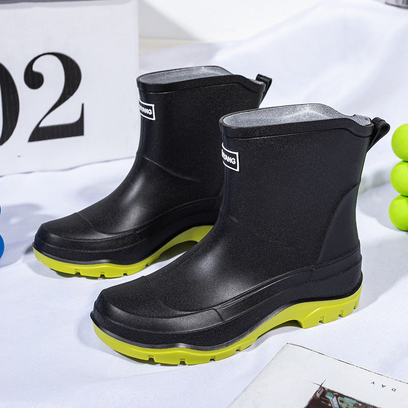 Bequeme Damen-Gummistiefel für Spaziergänge bei Regen