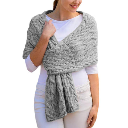 Damen-Wollstola als vielseitiges Accessoire für kühle Tage
