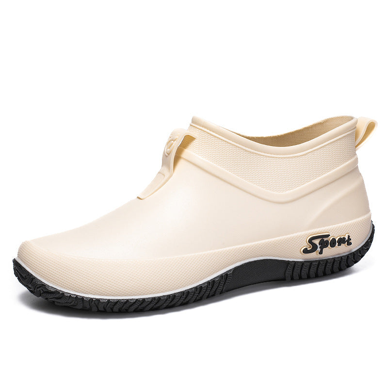Detailansicht des Schafts der Damen-Gummistiefel