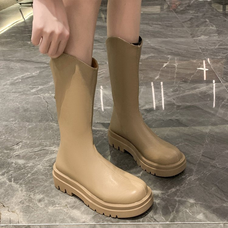 Damen-Gummistiefel mit hohem Schaft in der Gesamtansicht