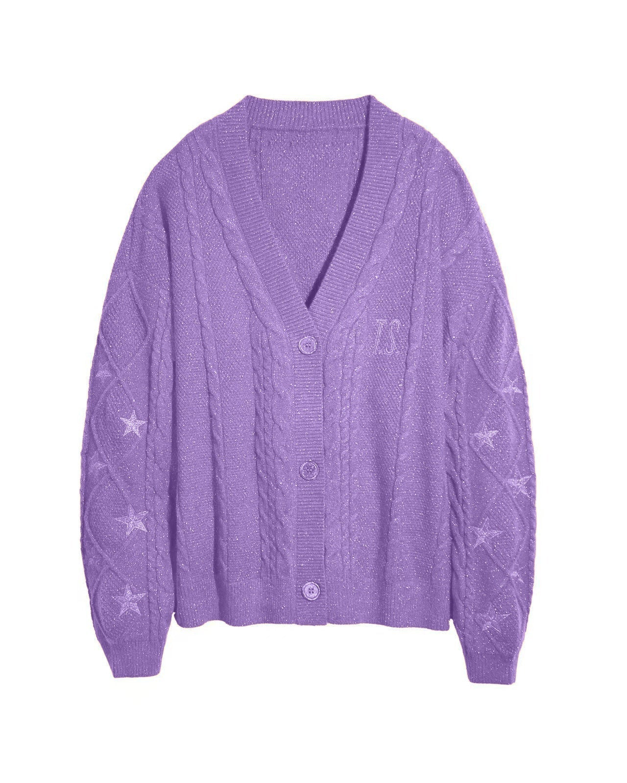 Damen Oversize Cardigan Mit Zopfmuster Und V Ausschnitt