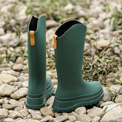 Damen-Gummistiefel als wetterfeste Schuhe für Outdoor-Aktivitäten