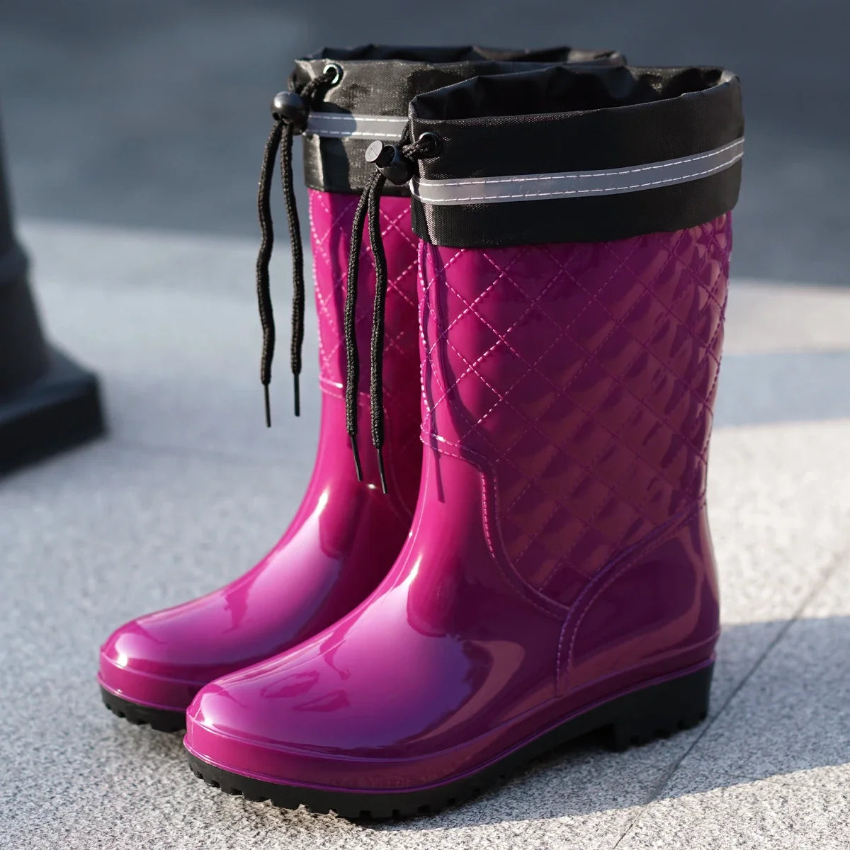 Damen-Regenstiefel in der Vorderansicht