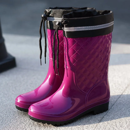 Damen-Regenstiefel in der Vorderansicht