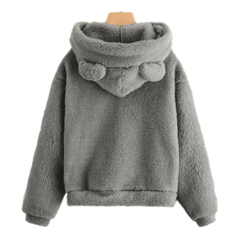 Stylischer & Warmer Bären-Hoodie [Letzter Tag Rabatt]