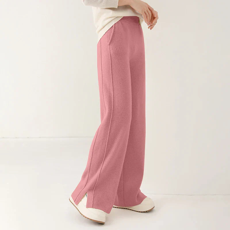 Damen Sweatpants Aus Merinowolle Mit Geradem Bein
