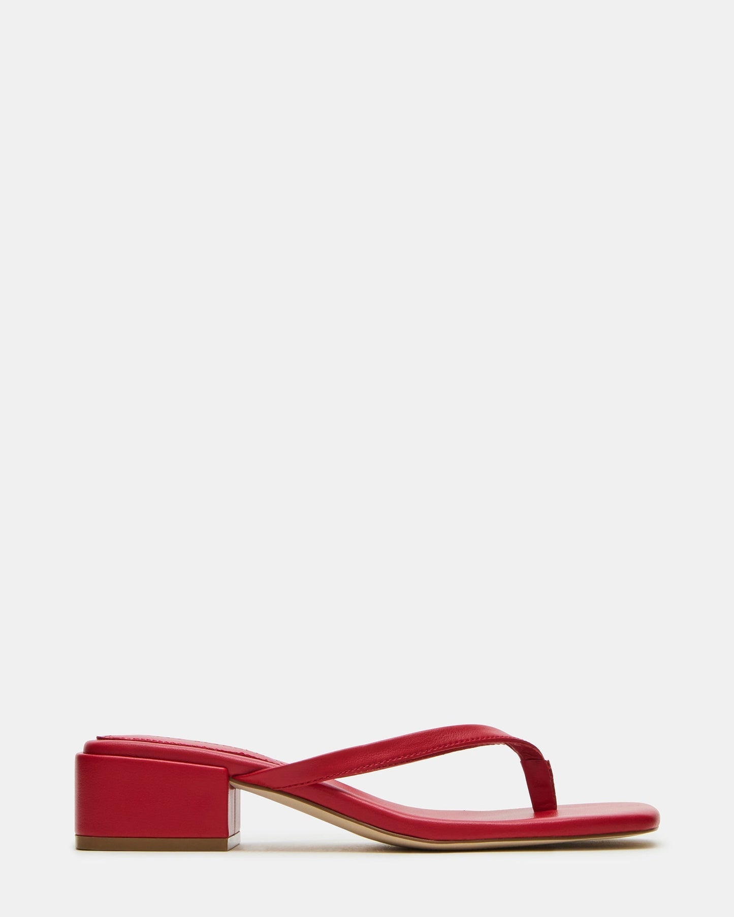 Vegane Damen Sandalen als Mules mit 4,5 cm Absatz seitlich fotografiert