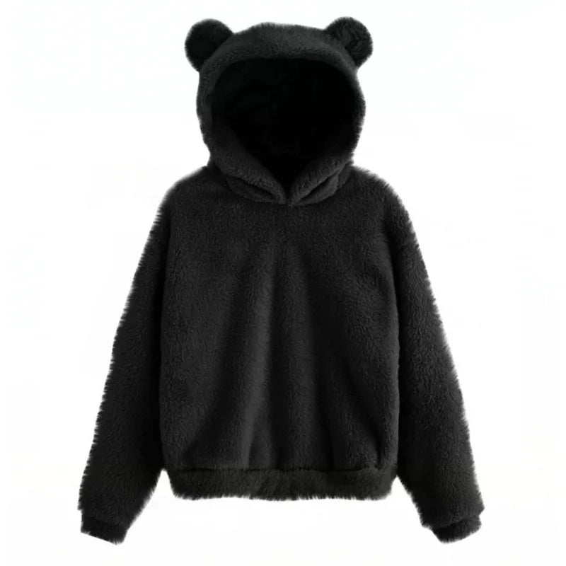 Stylischer & Warmer Bären-Hoodie [Letzter Tag Rabatt]