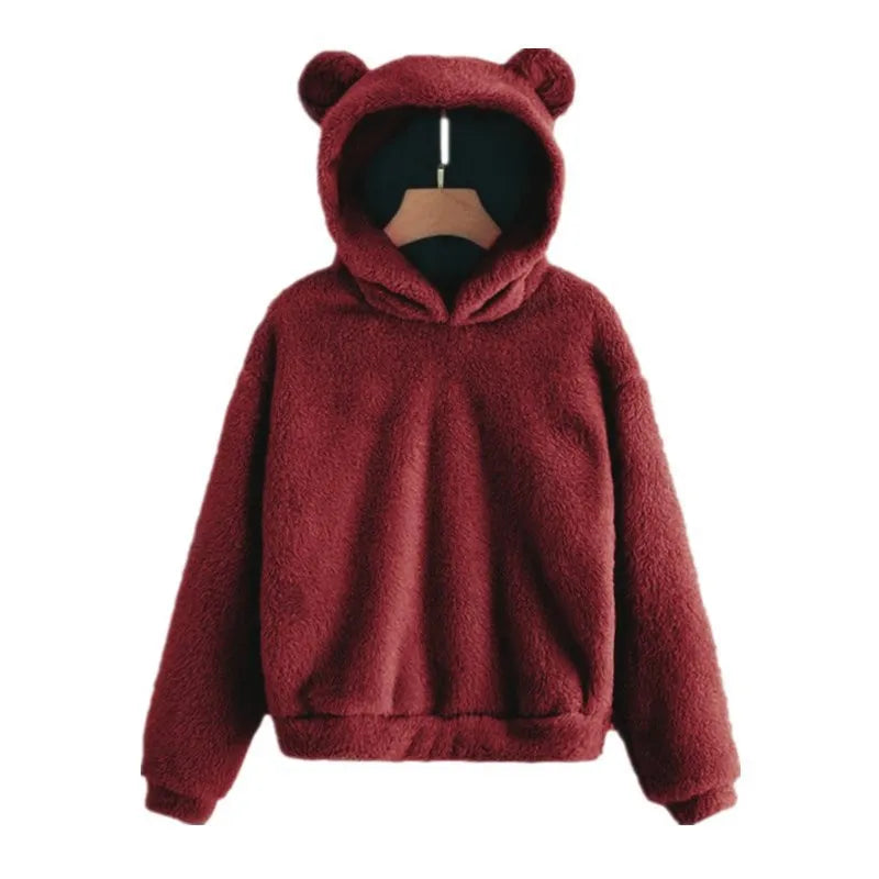 Stylischer & Warmer Bären-Hoodie [Letzter Tag Rabatt]