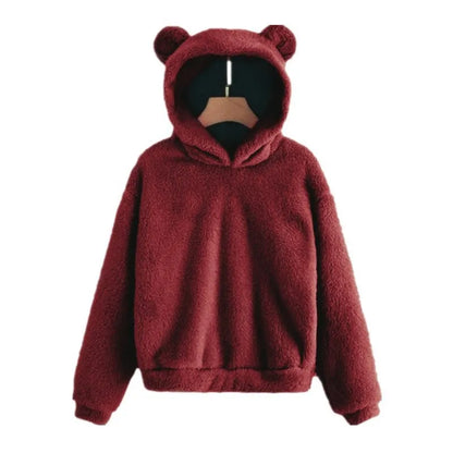 Stylischer & Warmer Bären-Hoodie [Letzter Tag Rabatt]