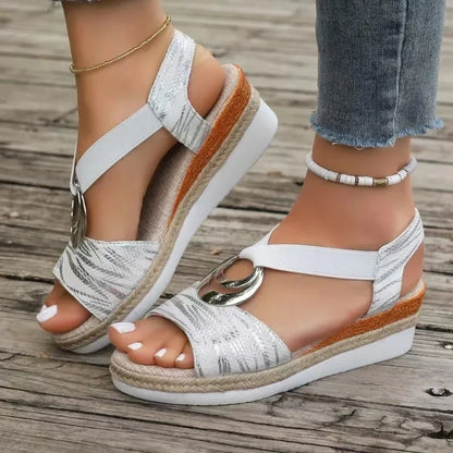 Damen-Komfortsandalen elegant gestylt für Alltag und sommerliche Freizeitlooks