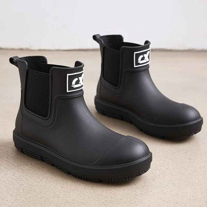 Wasserdichte Damen Gummistiefel Mit Mittelhohem Schaft