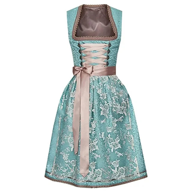 Festliches Damen-Dirndl für Oktoberfest, Volksfest und Trachtenveranstaltungen