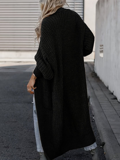 Langer Damen-Cardigan für einen gemütlichen und stilvollen Look