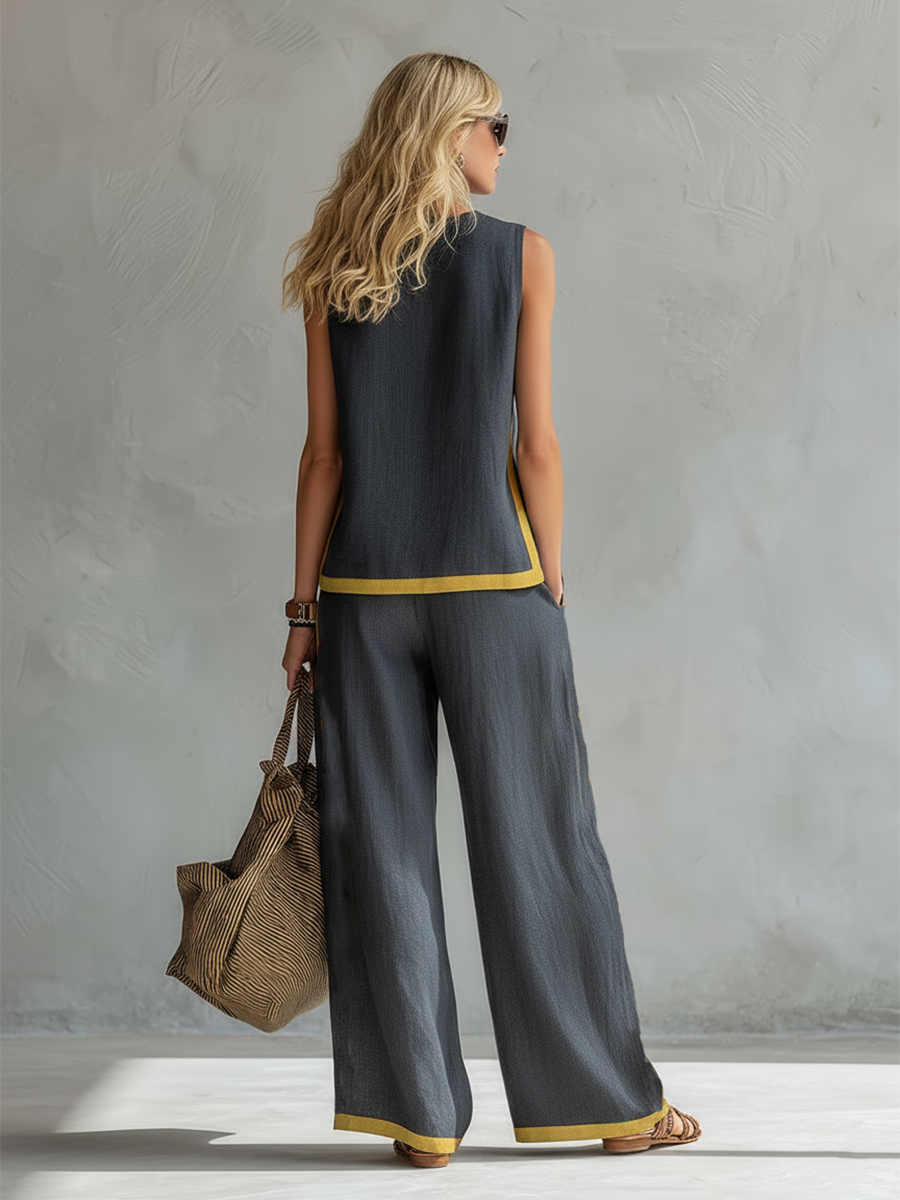 Leila - Schickes zweiteiliges Outfit-Set
