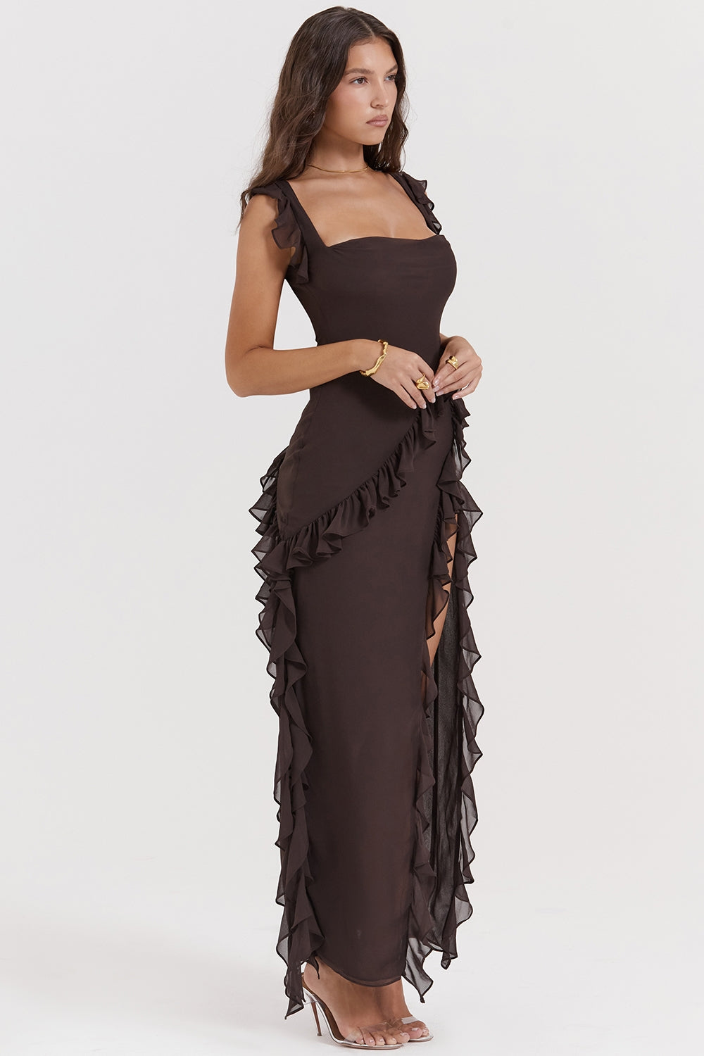 Elegantes Damen-Maxikleid für festliche und stilvolle Anlässe