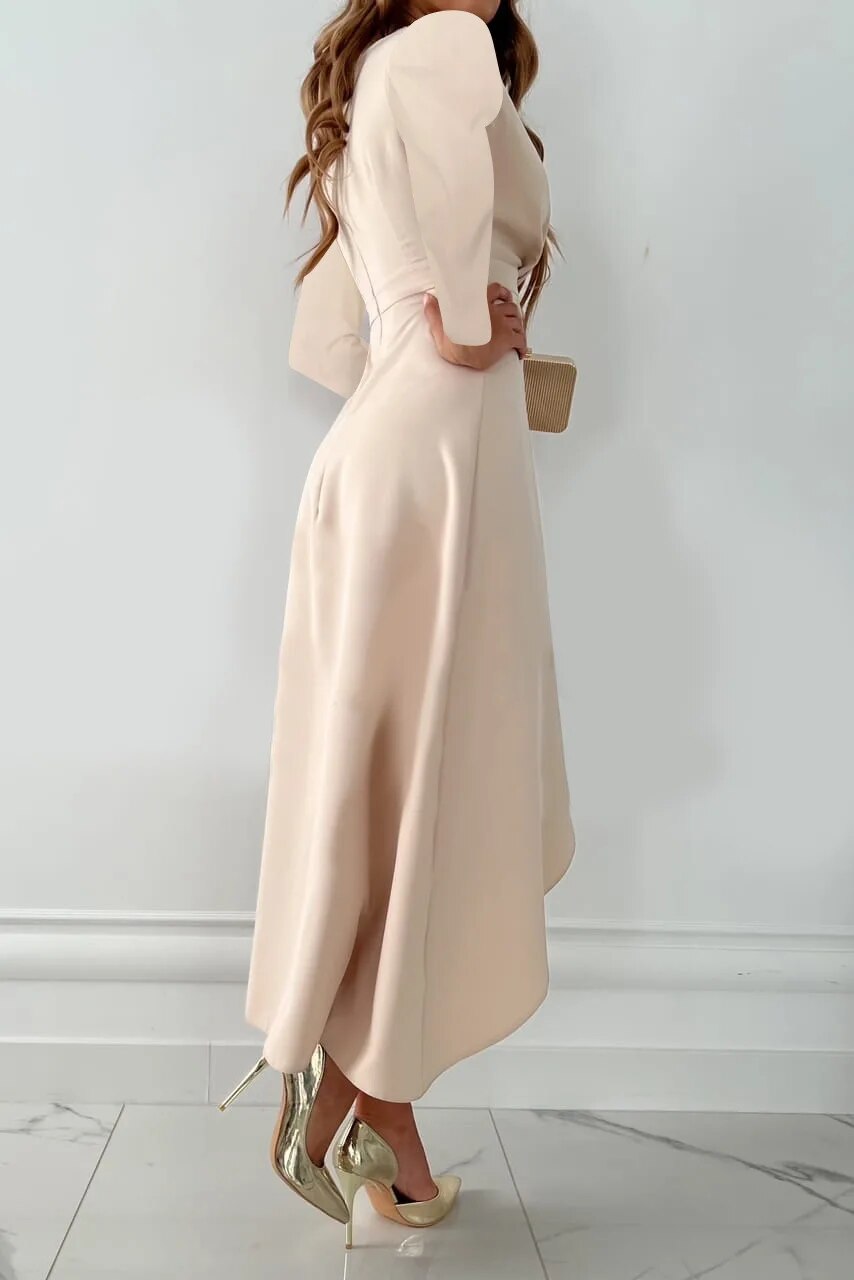 Elegantes Damen-Midikleid mit figurbetontem Bleistiftschnitt