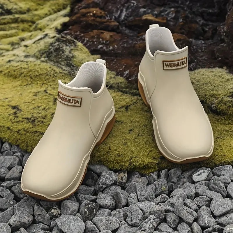 Damen-Gummistiefel mit profilierter Sohle für sicheren Halt
