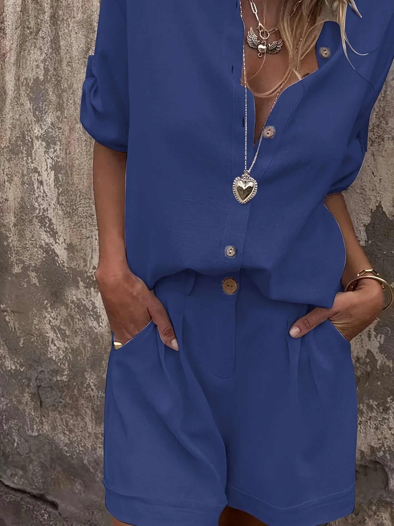 Stylisches zweiteiliges Sommer-Set für Damen