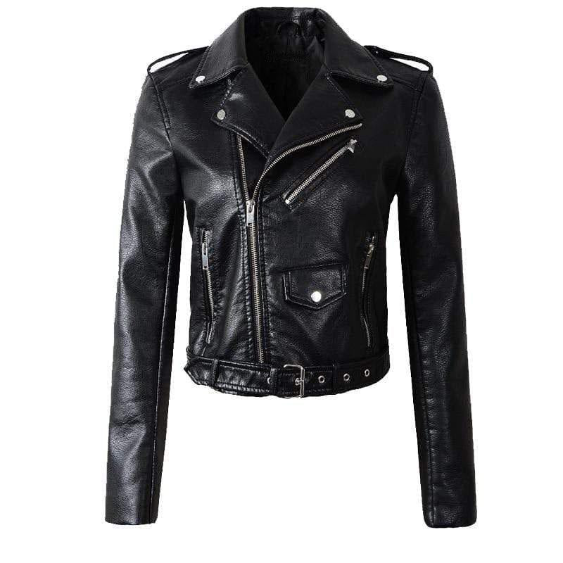 Damen Lederjacke [Letzter Tag Rabatt]
