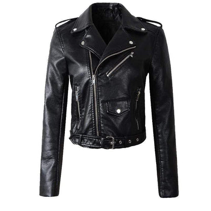 Damen Lederjacke [Letzter Tag Rabatt]