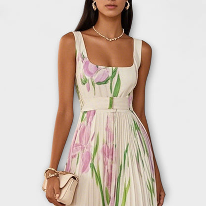 Fließendes Maxikleid aus Chiffon