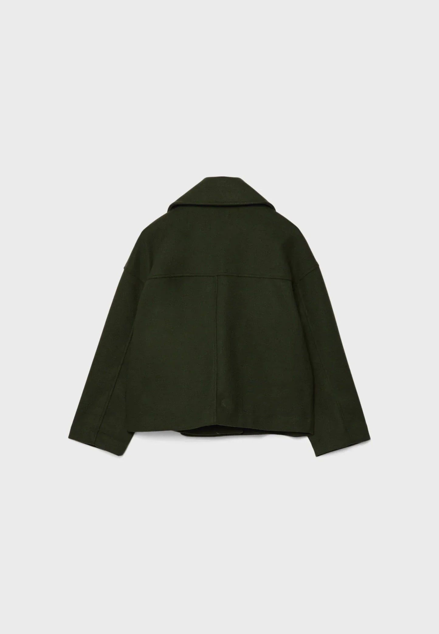 Stylish double-breasted short jacket 