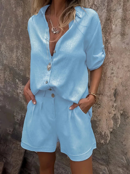 Stylisches zweiteiliges Sommer-Set für Damen