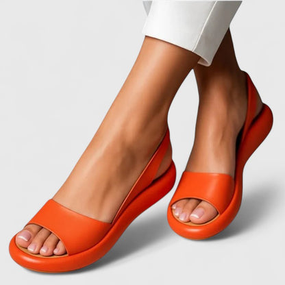 Damen Sandalen Mit Fersenriemen Zum Hineinschlüpfen