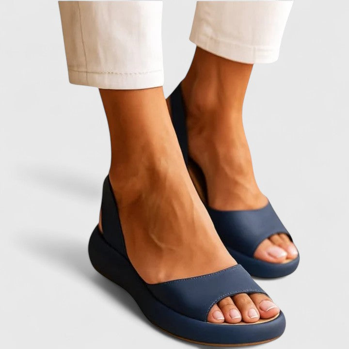 Damen Sandalen Mit Fersenriemen Zum Hineinschlüpfen