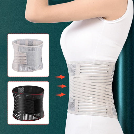 Atmungsaktiver Mesh-Stahlplatten-Träger Taillenschutz