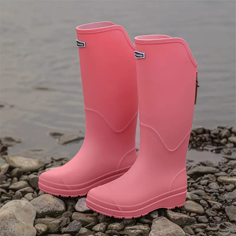Wasserdichte Damen-Gummistiefel für nasses Wetter