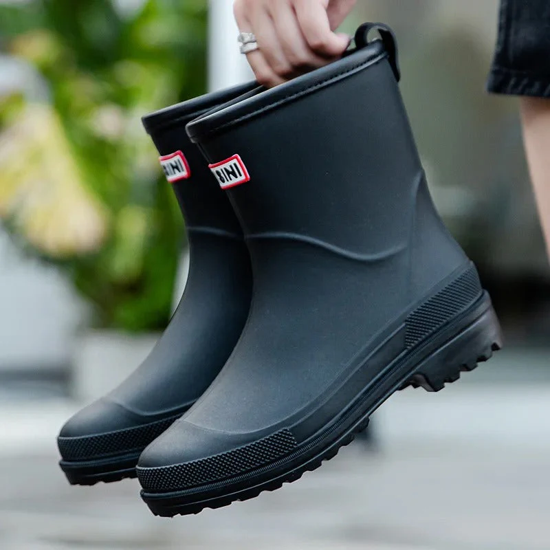 Damen-Regenstiefel mit sicherem Halt auf nassen Wegen