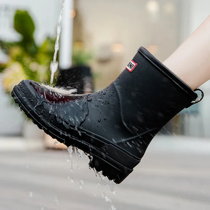Damen-Gummistiefel mit hohem Schaft für zuverlässigen Nässeschutz