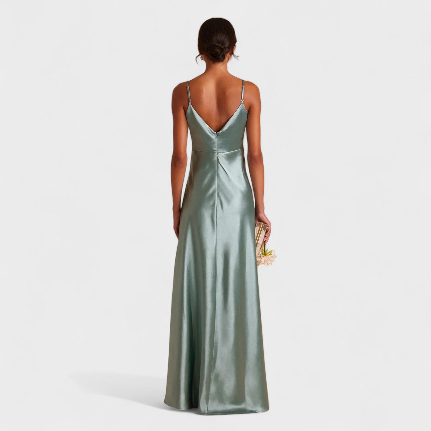 Lúcia Satin Slip-Kleid
