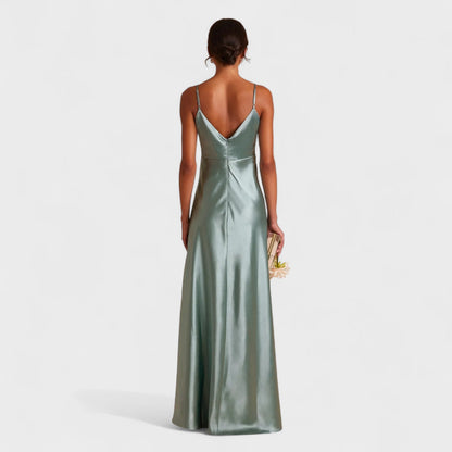 Lúcia Satin Slip-Kleid
