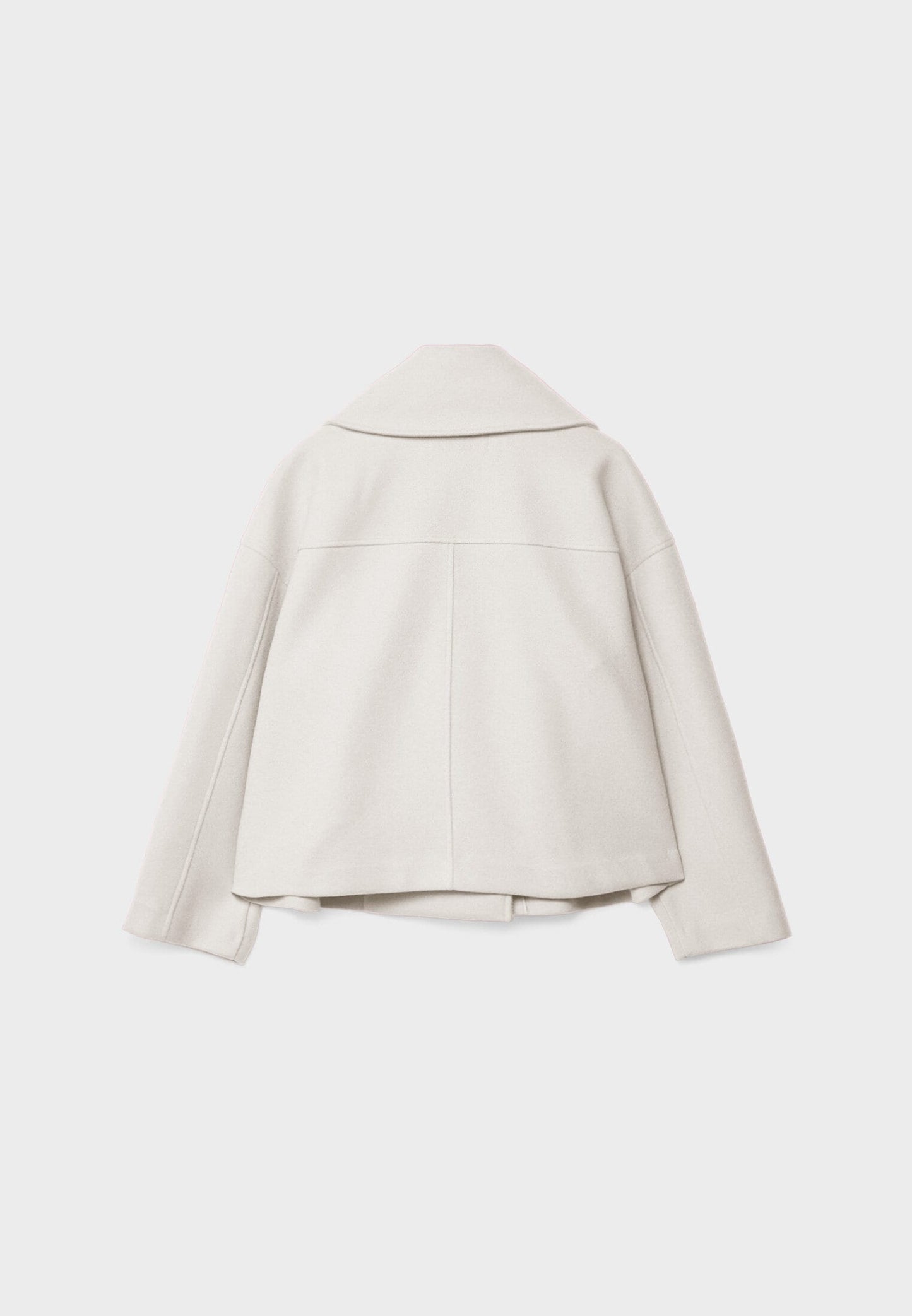 Stylish double-breasted short jacket 