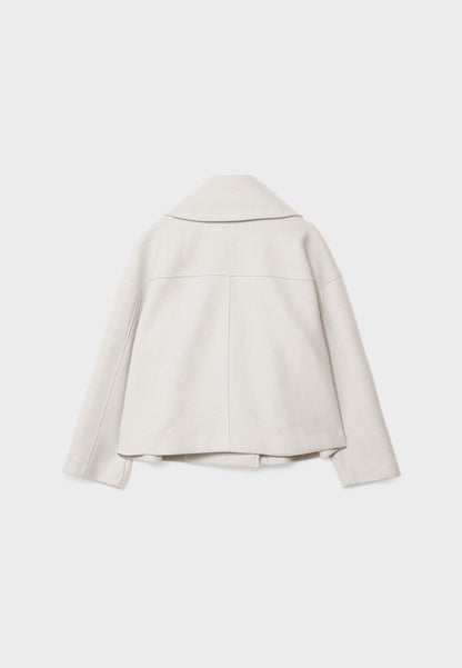 Stylish double-breasted short jacket 